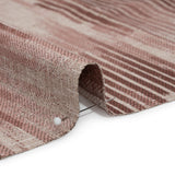 Drapery Jacquard - Mulberry Ikat Stripes - British Imported