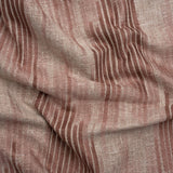 Drapery Jacquard - Mulberry Ikat Stripes - British Imported