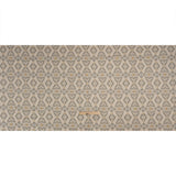 Cotton and Linen Canvas Print - Gold Ikat Geometries - British Imported