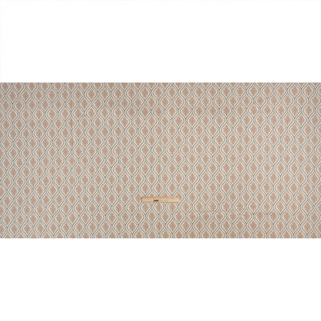Cotton and Linen Canvas Print - Rose Leaf Motif - British Imported