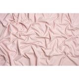 Slubbed Cotton and Polyester Woven - Blush - British Imported
