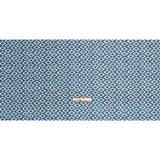 Cotton and Linen Canvas Print - Midnight Diamonds and Dots - British Imported