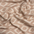 Cotton and Linen Canvas Print - Rose Diamonds and Dots - British Imported
