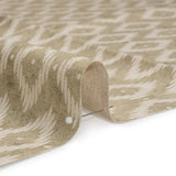 Cotton and Linen Canvas Print - Sand Diamonds and Dots - British Imported