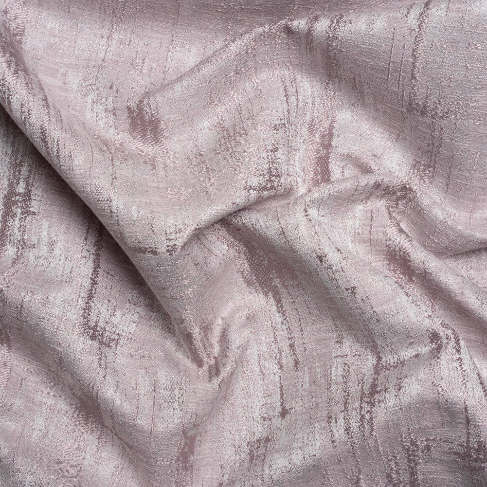 Drapery Jacquard - Mulberry Distressed Abstract - British Imported