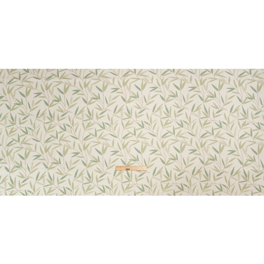 Cotton Canvas Print - Hedgerow Willow Leaves - British Imported