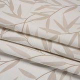 Cotton Canvas Print - Natural Willow Leaves - British Imported