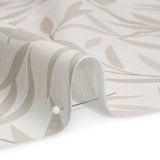 Cotton Canvas Print - Natural Willow Leaves - British Imported