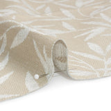 Chenille Drapery Jacquard - Natural Willow Leaves - British Imported