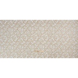 Chenille Drapery Jacquard - Natural Willow Leaves - British Imported