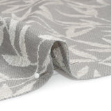 Chenille Drapery Jacquard - Steel Willow Leaves - British Imported