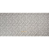 Chenille Drapery Jacquard - Steel Willow Leaves - British Imported