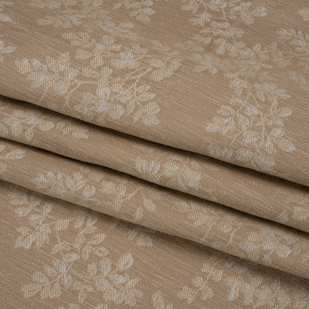 Drapery Jacquard - Truffle Leaves on the Vine - British Imported