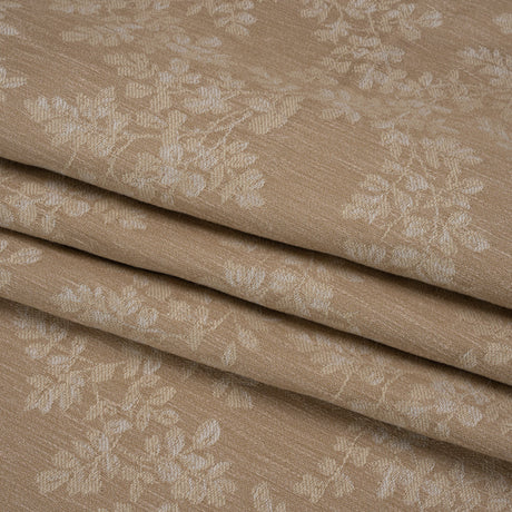 Drapery Jacquard - Truffle Leaves on the Vine - British Imported