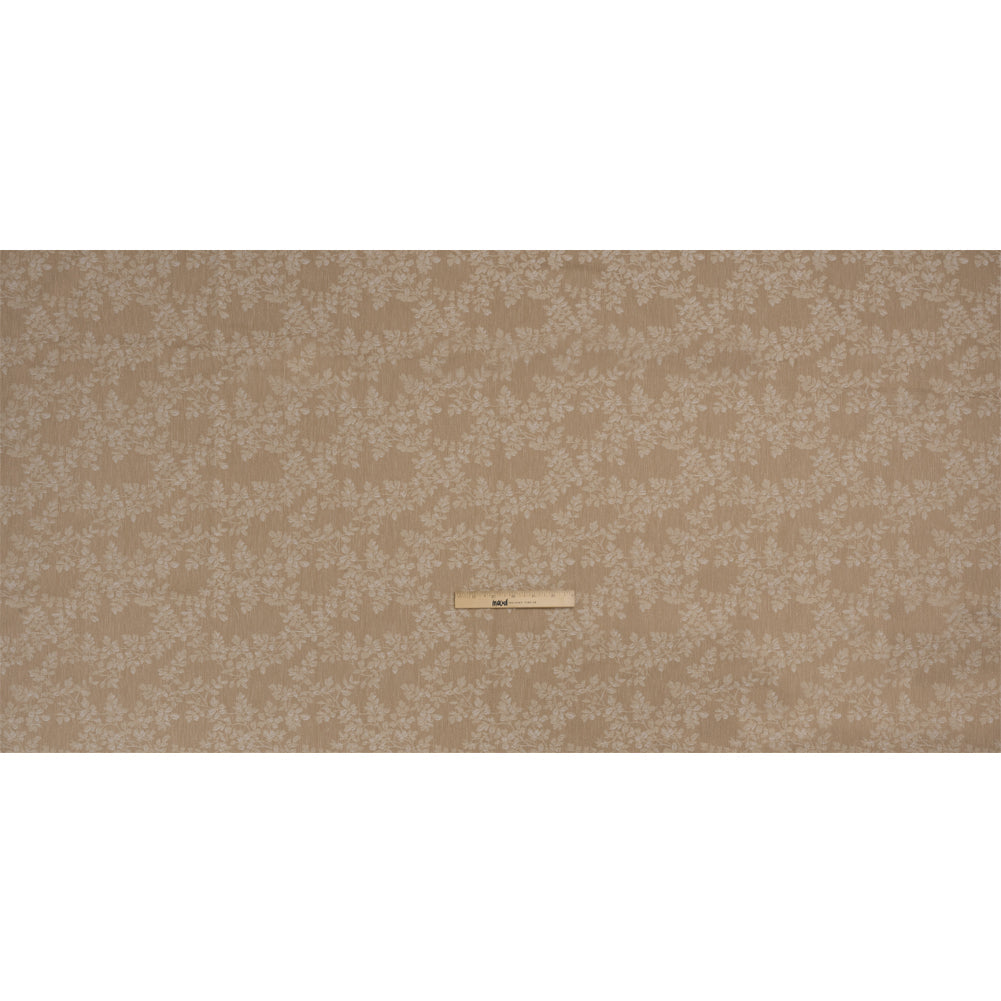 Drapery Jacquard - Truffle Leaves on the Vine - British Imported