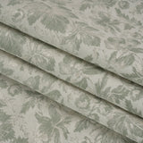 Drapery Jacquard - Duckegg Leaves and Buds - British Imported