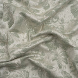 Drapery Jacquard - Duckegg Leaves and Buds - British Imported