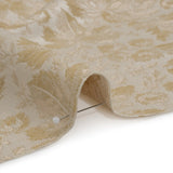 Drapery Jacquard - Linen Leaves and Buds - British Imported