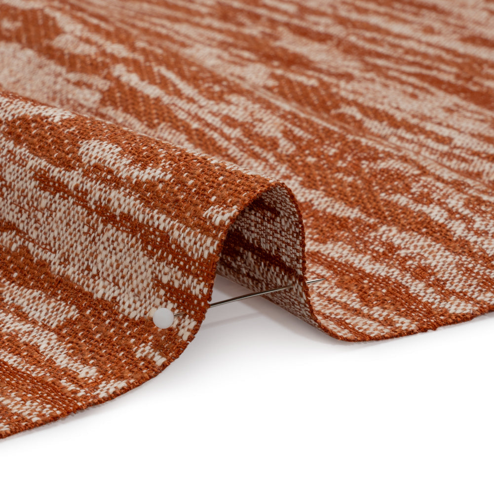 Drapery Jacquard - Ember Abstract Streaks - British Imported