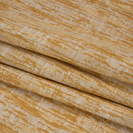 Drapery Jacquard - Ochre Abstract Streaks - British Imported