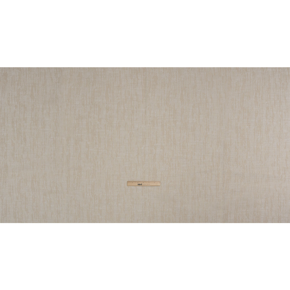 Drapery Jacquard - Pale Natural Abstract Streaks - British Imported