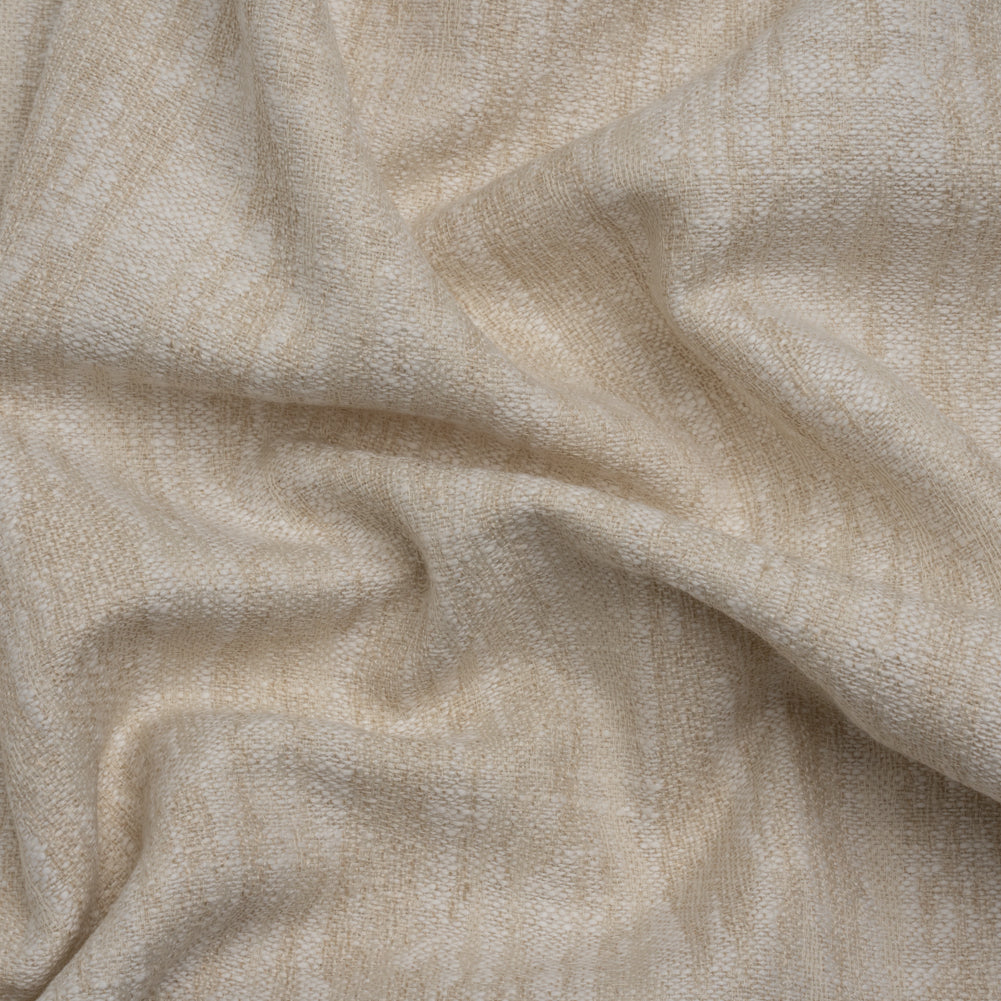 Drapery Jacquard - Pale Natural Abstract Streaks - British Imported