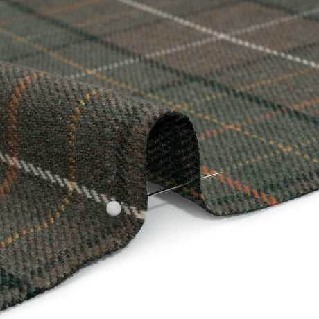 Drapery Twill - Fern Plaid - British Imported