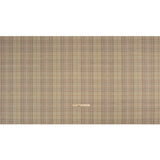 Drapery Twill - Natural Plaid - British Imported
