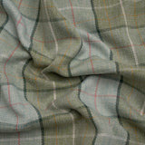 Drapery Twill - Sage Plaid - British Imported