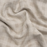 Drapery Woven - Almond Gingham - British Imported