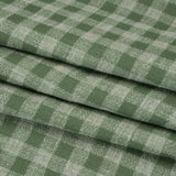 Drapery Woven - Bottle Green Gingham - British Imported