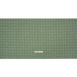 Drapery Woven - Bottle Green Gingham - British Imported