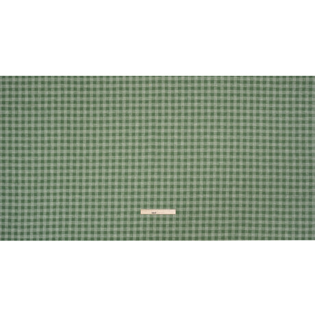 Drapery Woven - Bottle Green Gingham - British Imported