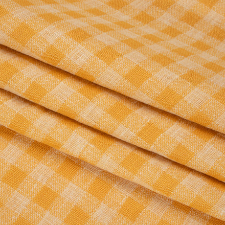 Drapery Woven - Dijon Gingham - British Imported
