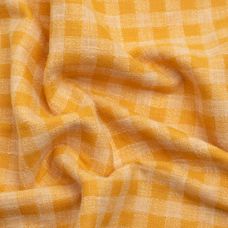 Drapery Woven - Dijon Gingham - British Imported