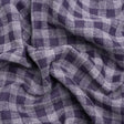 Drapery Woven - French Navy Gingham - British Imported