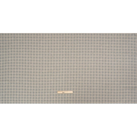 Drapery Woven - Steel Gingham - British Imported