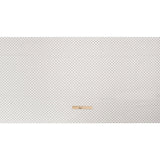 Slubbed Cotton Canvas Print - Steel Little Stars - British Imported