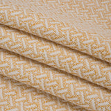 Chenille Jacquard - Dijon Geometric Basketweave - British Imported