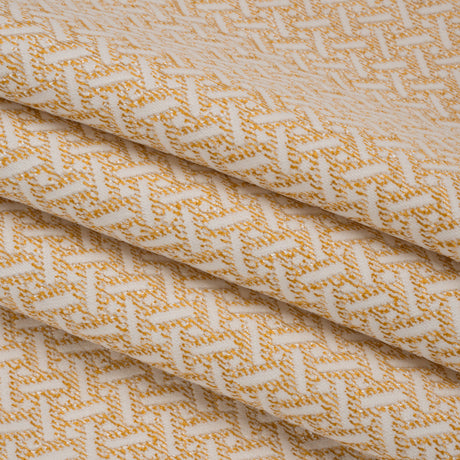 Chenille Jacquard - Dijon Geometric Basketweave - British Imported