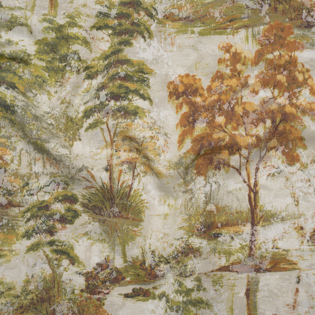 Drapery Jacquard Print - Ivy Dreamy Trees - British Imported