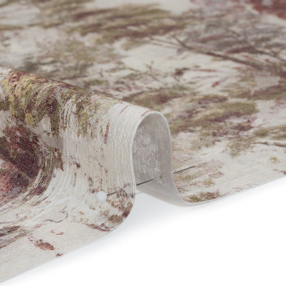 Drapery Jacquard Print - Vintage Dreamy Trees - British Imported
