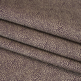 Recycled Polyester Jacquard - Aubergine Little All-Over Spots - British Imported