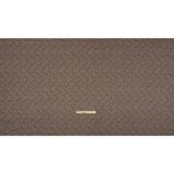 Recycled Polyester Jacquard - Aubergine Little All-Over Spots - British Imported
