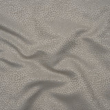 Recycled Polyester Jacquard - Dove Little All-Over Spots - British Imported