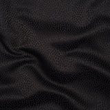 Recycled Polyester Jacquard - Ebony Little All-Over Spots - British Imported