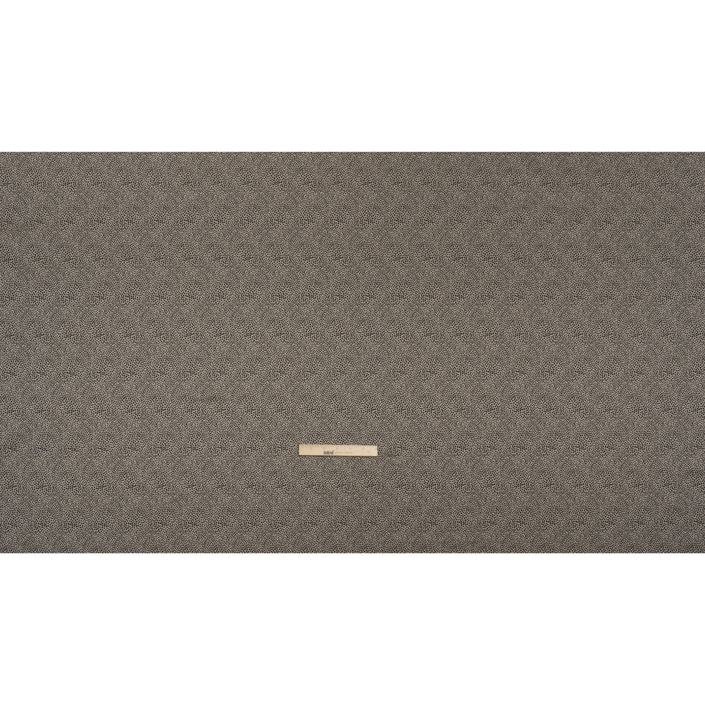 Recycled Polyester Jacquard - Flint Little All-Over Spots - British Imported