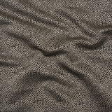 Recycled Polyester Jacquard - Flint Little All-Over Spots - British Imported