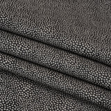 Recycled Polyester Jacquard - Grey Little All-Over Spots - British Imported