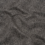 Recycled Polyester Jacquard - Grey Little All-Over Spots - British Imported
